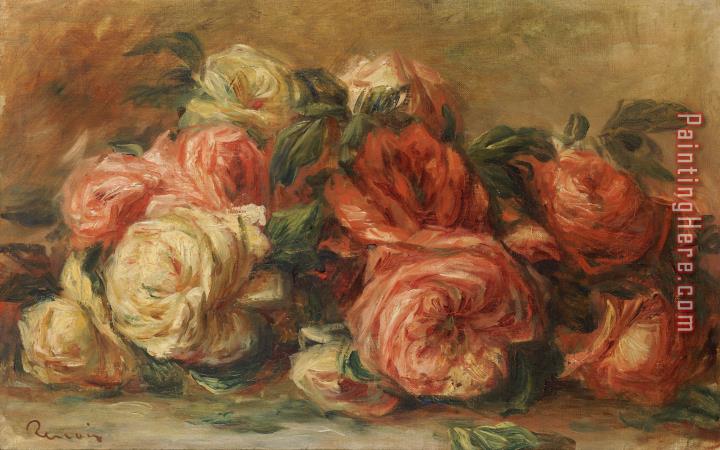 Pierre Auguste Renoir Discarded Roses